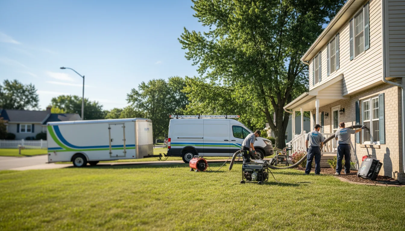 Flooded Basement Restoration And Cleanup With Repair in Knowlesville, NY near me